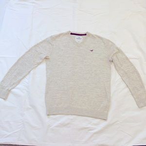 Mens sweater light grey